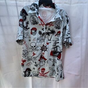 Pirate Themed Graphic Shirt